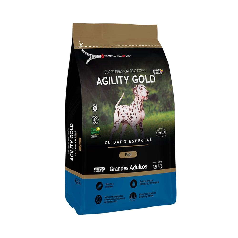 Agility Gold Grandes Adultos Piel