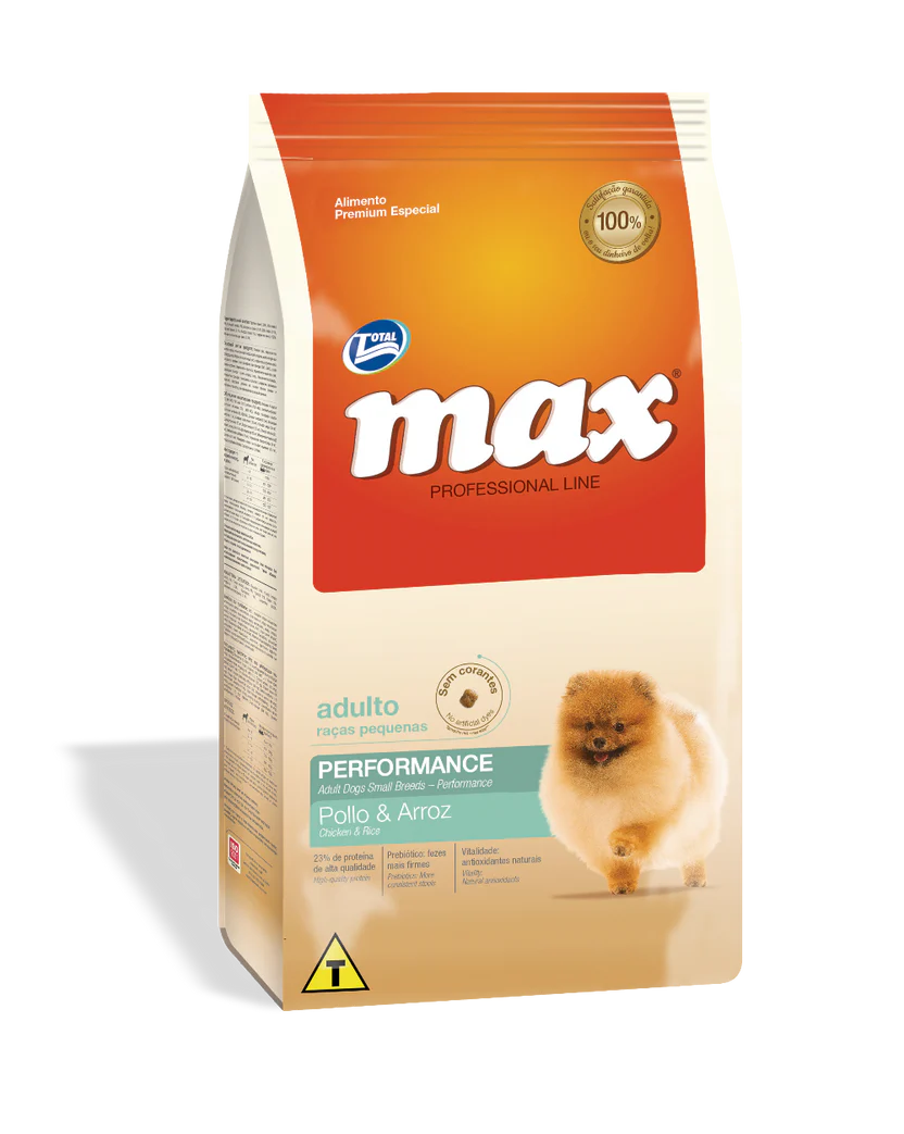 Max Adulto Razas pequeñas